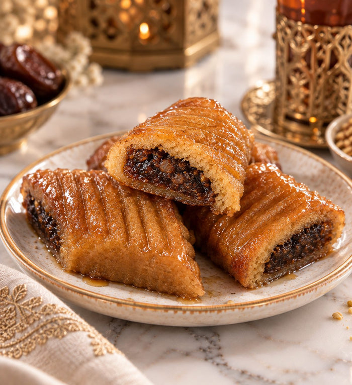 Makroud aux dattes et au miel du XXV, pâtisserie cacher