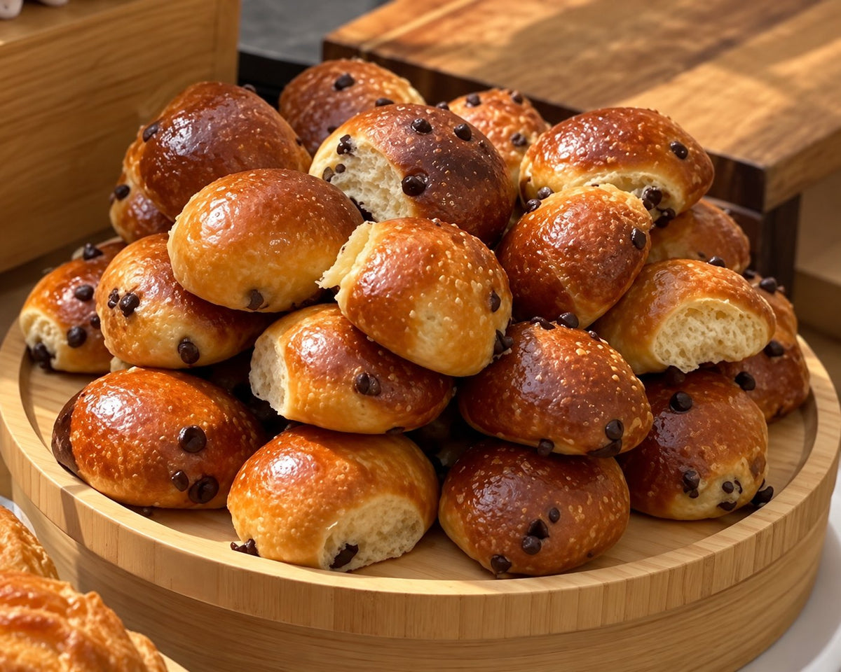 Mini brioches au chocolat, Le XXV Paris